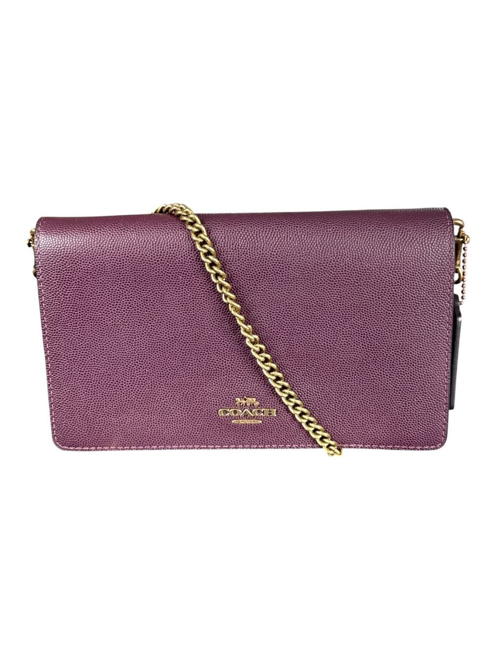 COACH Callie Foldover Chain Clutch/Crossbody/Wallet
